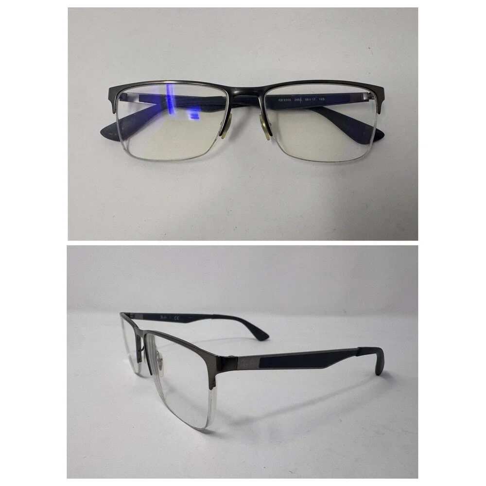 Ray-Ban RB6335 Eyeglass Frames Only 56-17-145 Gunmetal 2855